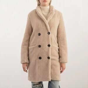 ❤️Zadig & Voltaire Faux Fur Teddy Coat❤️